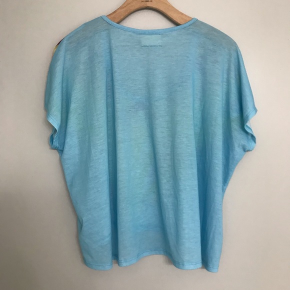 Colourful cropped tee - Picture 2 of 4